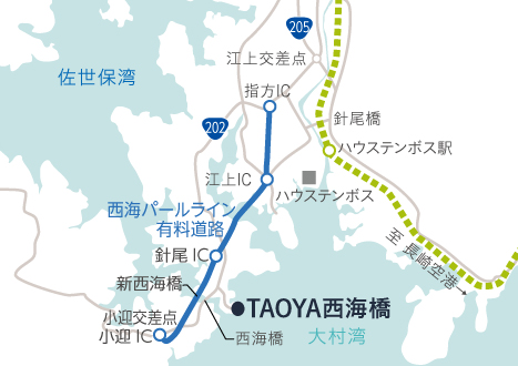 駐車場の地図